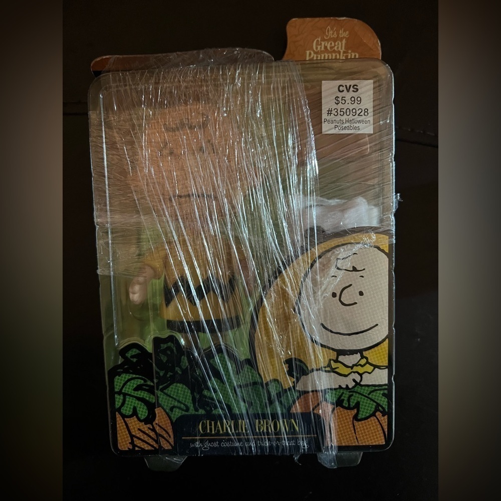 2007 ROUND 2 PEANUTS IT'S THE GREAT PUMPKIN CHARLIE BROWN - FIGURE